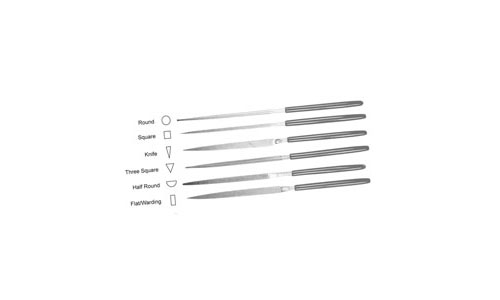 EZE LAP Diamond Needle File Set Fine