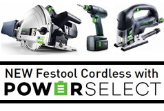 Festool Cordless PowerSelect Program