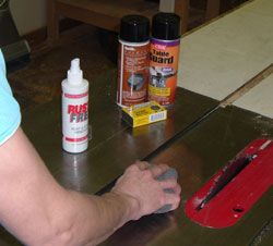 Woodworking tool rust prevention