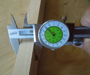 Woodworker's 6 inch Dial Caliper